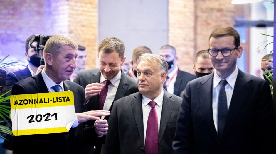 Cseh-lengyel konfliktus, szlovák kormányválság, lengyel médiaháború – ez történt 2021-ben a V4-es országokban