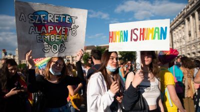 Szavazásra buzdítja a fiatalokat a Budapest Pride és az aHang