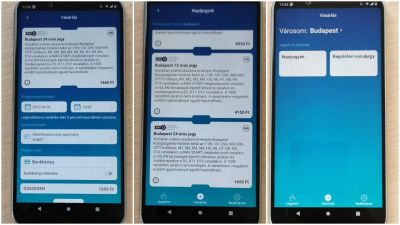 Már heti BKK-bérletet is lehet venni mobilon keresztül