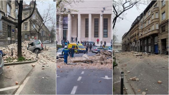 Négyszer is földrengés rázta meg Zágrábot, jöhet még újabb. Zágrábiak mondják el, mit élnek át most!