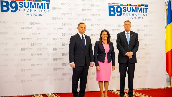 Megkezdődött a B9 csúcstalálkozó Romániában