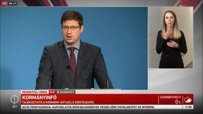 A kormány nem találgatna Szájer-ügyben, a karácsonyi szabályokról december 9. után döntenek