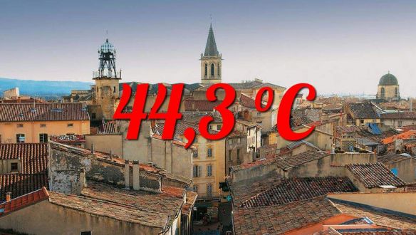 Soha nem volt még ilyen meleg Franciaországban