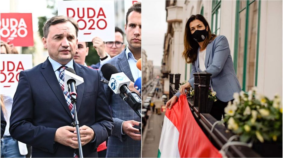 Akkora siker a lengyel-magyar barátság, hogy míg Varga Judit győzelemről beszél, lengyel kollégája dühös