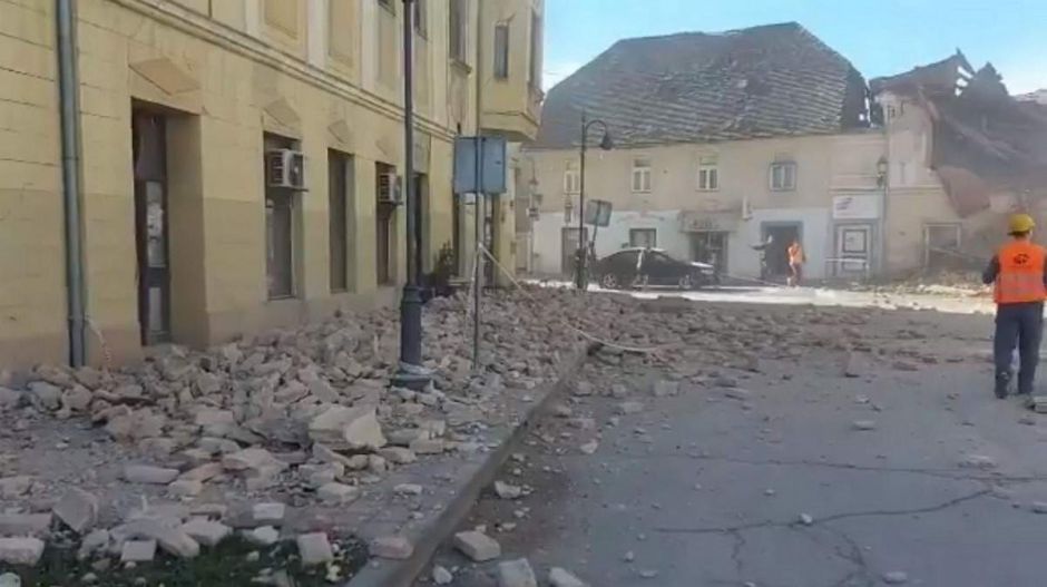 Erős földrengés volt Horvátországban, Magyarországon is érezni lehetett