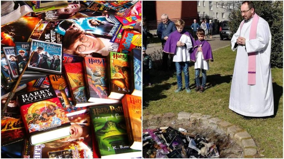 Megbánta tettét a Harry Potter-könyveket égető lengyel pap