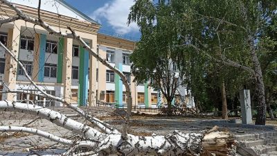 Élet a városban és falvakban, <br>ahol naponta bombáznak az oroszok