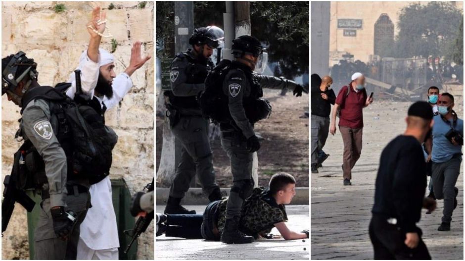 Könnygáz, ostromállapot és több száz sérült a kelet-jeruzsálemi izraeli rendőrségi akciók után