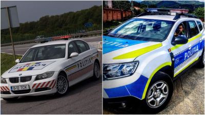 Átfestik a román rendőrautókat, hogy európaibb kinézetük legyen