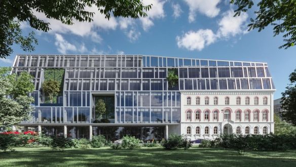 Üveg-acél szörnyeteg fogja felfalni a régi Dürer Kert utolsó megmaradt épületét