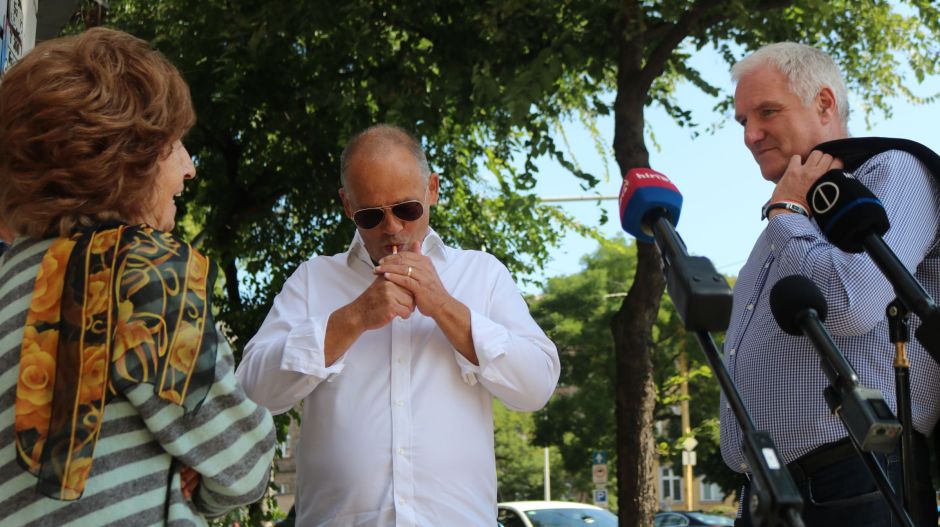 Szanyi Tibor szerint a Fidesz a bűnt, Márki-Zay a káoszt ígéri