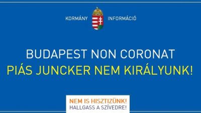 Készítsd el te a kormány legújabb, Sargentini-jelentésről szóló plakátját!