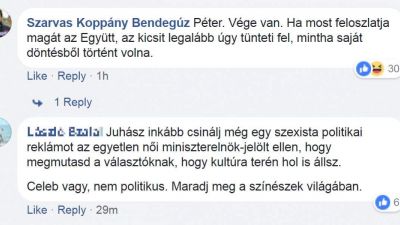 Ha valami vicceset kerestél délutánra, itt a Juhász Péter vs Momentum cicaharc
