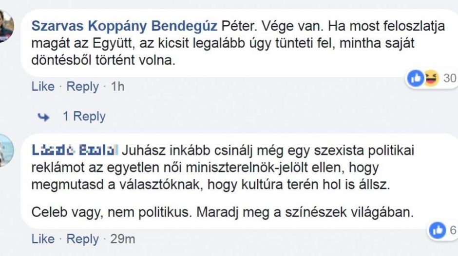 Ha valami vicceset kerestél délutánra, itt a Juhász Péter vs Momentum cicaharc