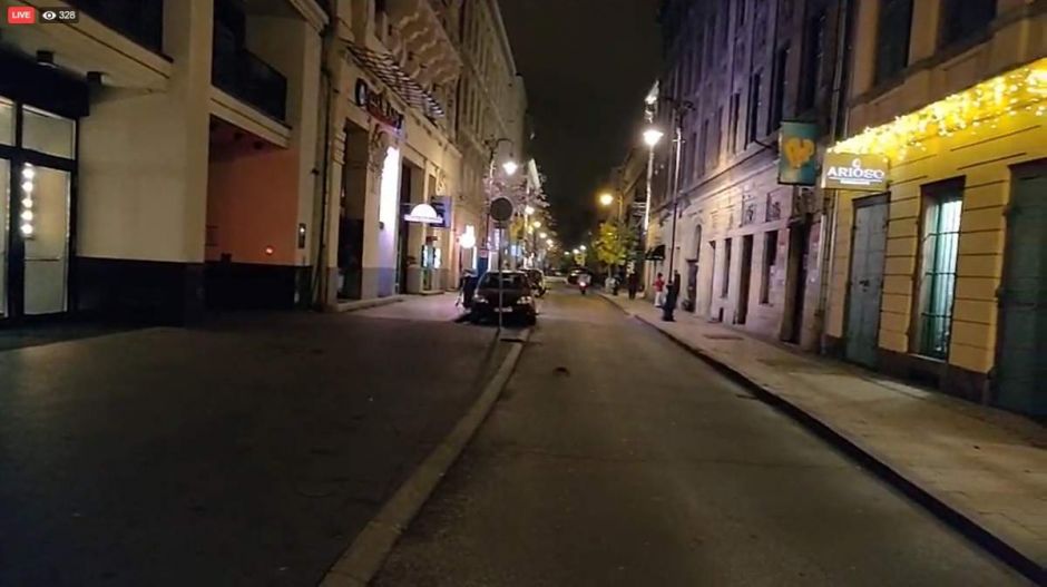 Kijárási tilalom: így nézett ki a töküres bulinegyed