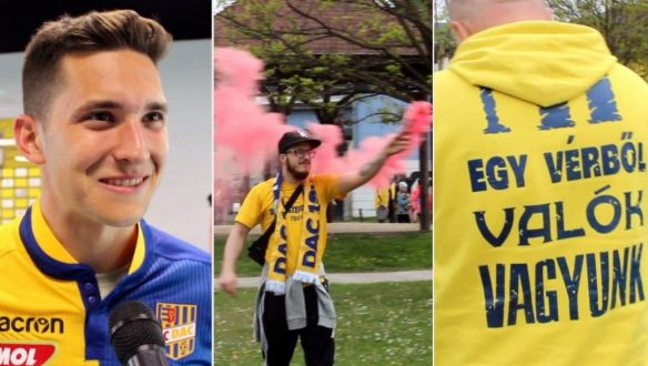 Vajon miért zavarja a szlovákokat a magyar himnusz? Körbekérdeztünk a DAC-meccsen!