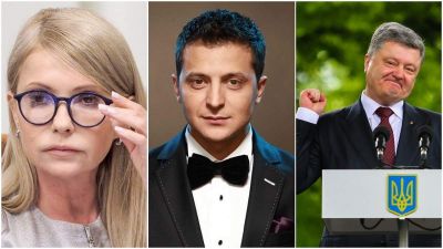 Színész-showman nyerheti az ukrán elnökválasztást
