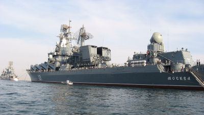 A Moszkva cirkáló elsüllyesztése után heves bombázásokkal reagált Oroszország