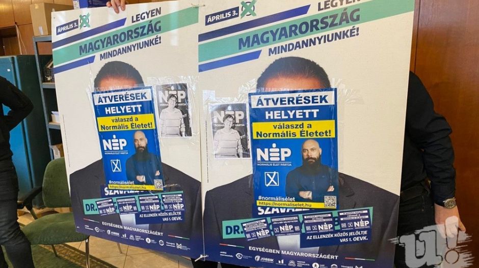 Pénzbüntetésre ítélték a Normális Élet Pártjának egyik jelöltjét