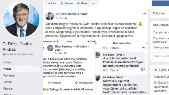 Egymásra licitál Győrben a fideszes alpolgármester és a párt polgármesterjelöltje