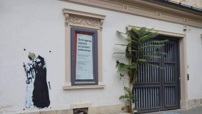 Kolozsváron is lecsaptak a karhatalmak Basky alkotására