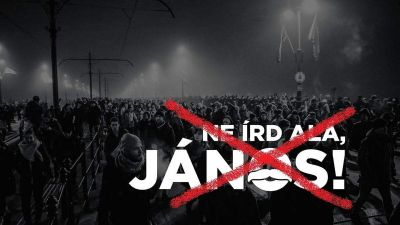 János aláírta: mi legyen a pénteki tüntetés új neve?