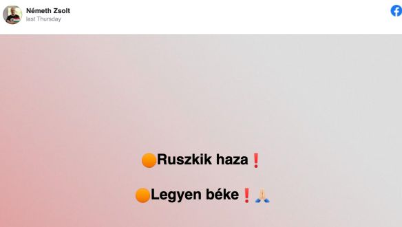 Ruszkik haza! – az adás napján mondta le Németh Zsolt az ATV-s beszélgetést