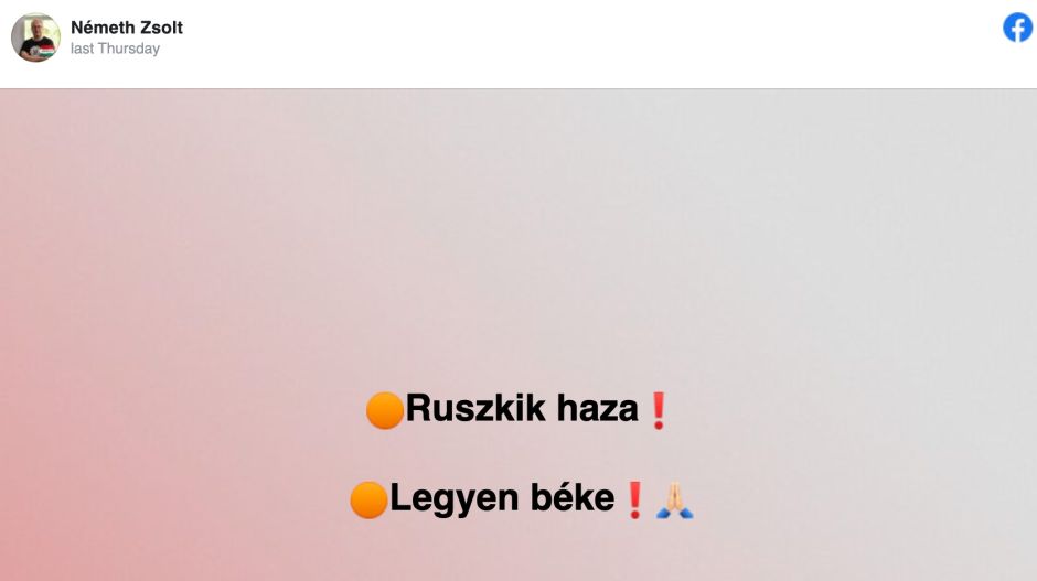 Ruszkik haza! – az adás napján mondta le Németh Zsolt az ATV-s beszélgetést