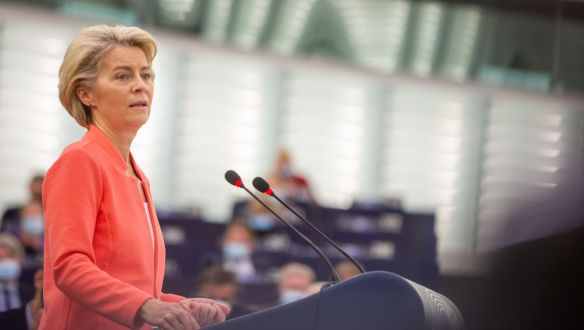 Jogállamiság, közös menekültügyi paktum, határozottabb fellépés Kína ellen – ezekről beszélt Von der Leyen az évértékelőjén