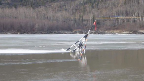 Új rekord született az 1917-ben indult versenyen, ahol el kell találni, mikor olvad fel az alaszkai folyó jege