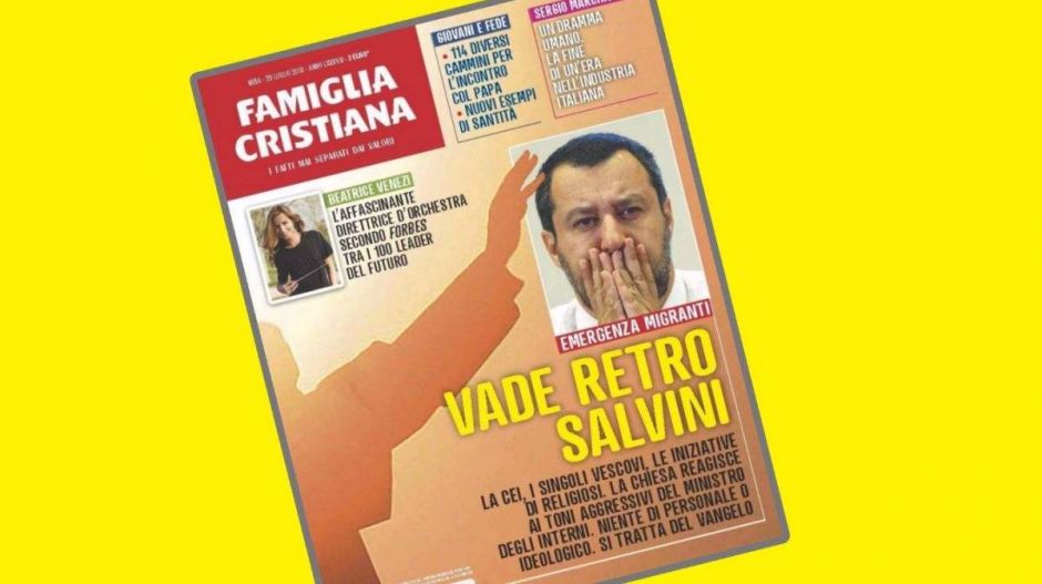 Hadat üzent az olasz katolikus közélet Salvini belügyminiszternek