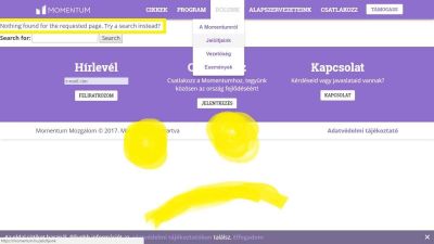 Eltüntette a jelöltlistáját a honlapjáról a Momentum