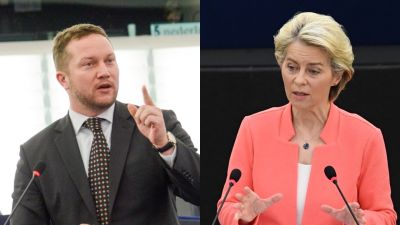 Von der Leyen Ujhelyi Istvánnak: Nincs köze a pedofiltörvénynek a magyar újjáépítési források visszatartásához