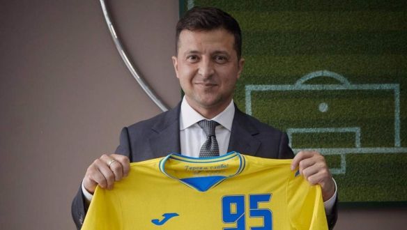 Már az ukrán elnök is az ukrán EB-mez védelmére kelt