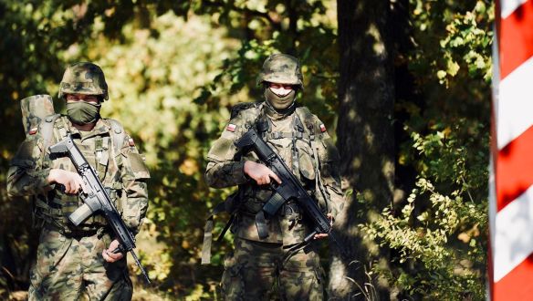 126 milliárd forint értékben építenek a lengyelek falat a lengyel-belarusz határra Lukasenka hibrid háborúja miatt