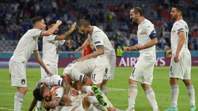 „London, jövünk!” – így ünnepelte rekordgyőzelmét az olasz válogatott