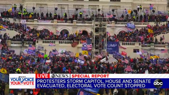 Trump hívei megostromolták a Kongresszus épületét