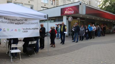 Már több mint 200 ezren szavaztak az ellenzéki előválasztáson, az OEVB a személyes szavazásra buzdít, mert az gyorsabb, mint az online