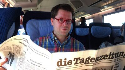 Negyven éve provokál a német taz