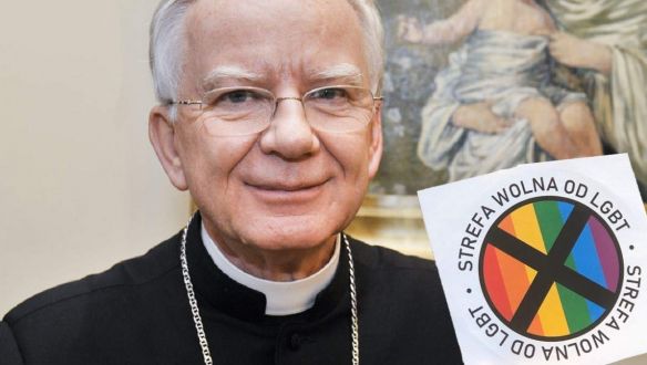 Kommunista pestishez hasonlította a szivárványos zászlót Krakkó érseke