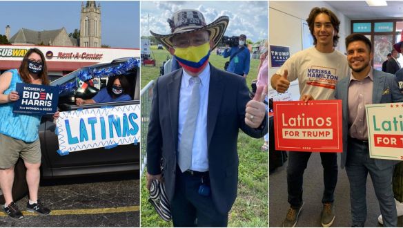 A latin szavazók megosztottak, mindkét elnökjelölt sikeresen startolhat rájuk