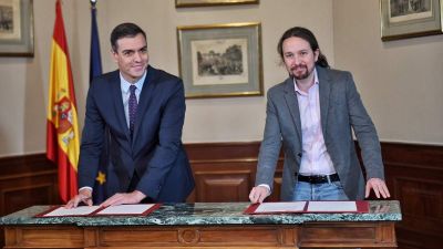 Egy szavazaton múlott, de átment az új spanyol kormány, hatalomra került a szélsőbal