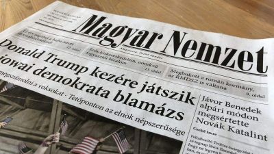 Főszerkesztőt cserél a Magyar Nemzet a G-nap évfordulóján