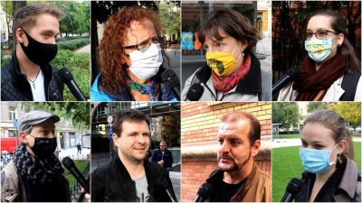 Mit szólnának a budapestiek, ha kültéren is kötelező lenne a maszk?