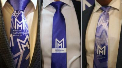 Politikusi nyakkendőkollekcióval rukkolt elő a Mindenki Magyarországa és Herczeg Zoltán!