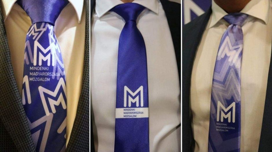 Politikusi nyakkendőkollekcióval rukkolt elő a Mindenki Magyarországa és Herczeg Zoltán!