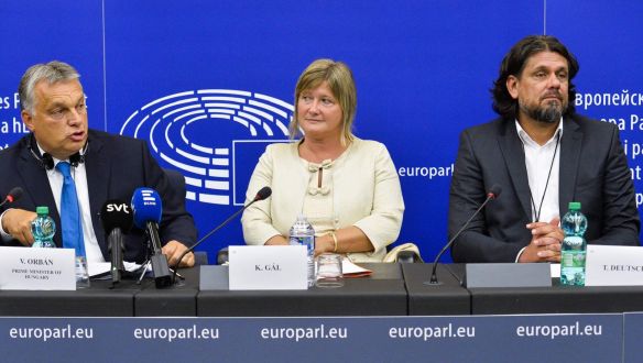 A Fidesz nyílt levélben panaszkodik az európai balosoknak és liberálisoknak a judapestező jobbikos miatt