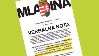 Kirakta címlapjára a Mladina, hogy a magyar nagykövet a megbüntetésüket akarta elérni a szlovén külügynél