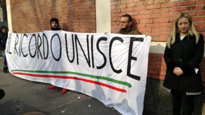 Nemrég még Izraellel volt szolidáris az olasz széljobb, most a holokausztot relativizálná