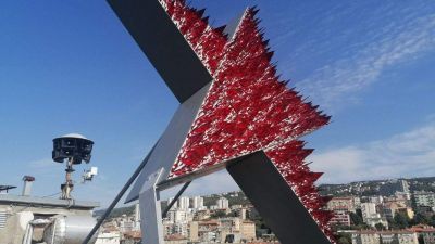 Fiumében felállítottak egy vörös csillagot, évtizedes vitákat hozva a felszínre